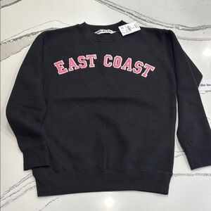 NWT girls do too East Coast Oversized Sweatshirt Size M 10/12